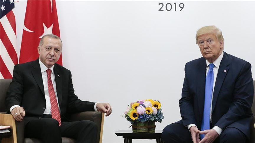 الرئيسان التركي رجب طيب أرودغان والأمريكي دونالد ترامب