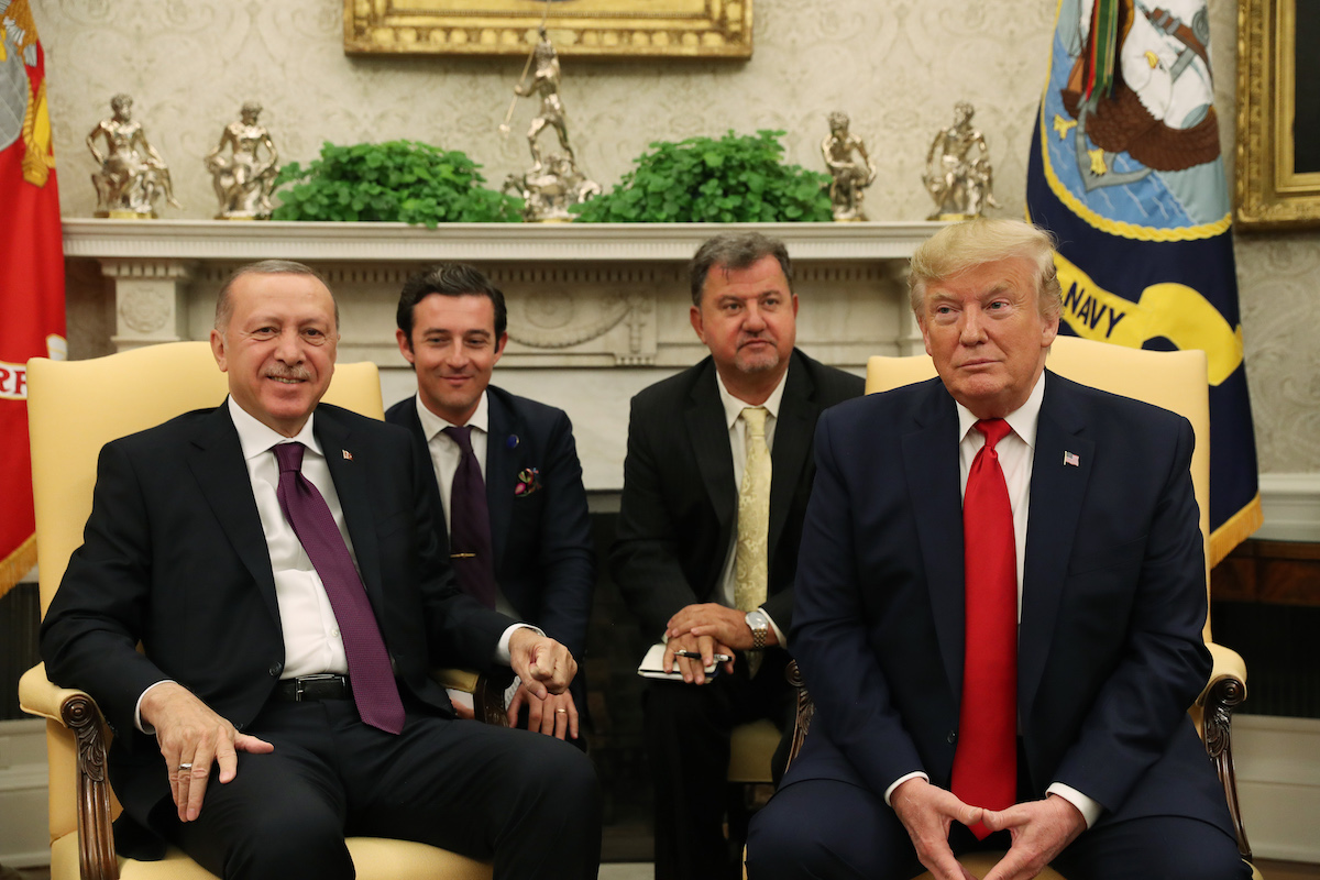 ترامب وأردوغان في البيت الأبيض