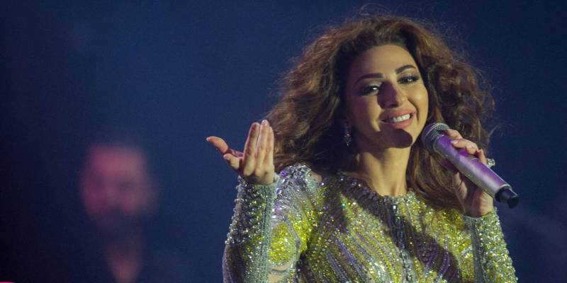 مريام فارس في حفل السعودية