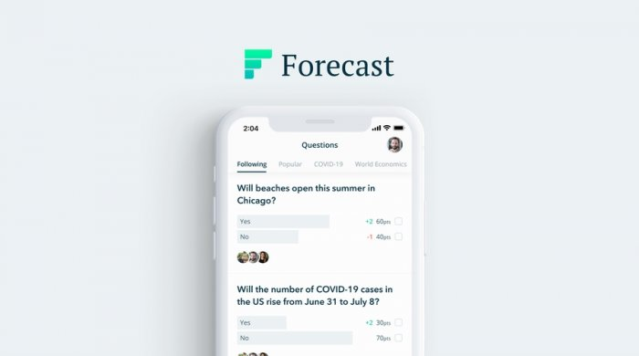 تطبيق فوركاست التبؤ بالمستقبل
