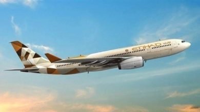 طائرة تابعة لشركة الاتحاد الاماراتية للطيران التي استدعاها القضاء الأمريكي