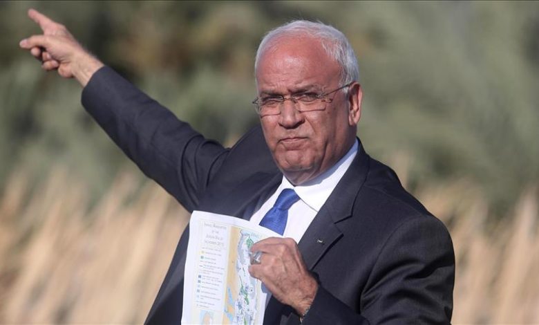 أمين سر اللجنة التنفيذية لمنظمة التحرير الفلسطينية صائب عريقات