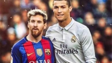 النجمان رونالدو وميسي
