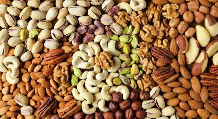 تأثير تناول المكسرات على الصحة