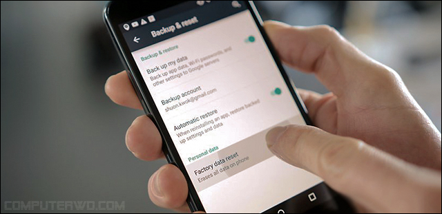 حذف بيانات هاتف Android قبل التخلص منه