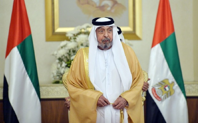 الرئيس الإماراتي الشيخ خليفة بن زايد آل نهيان