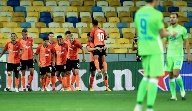 تأهل نادي شاختار دونيتسك الأوكراني إلى ربع نهائي الدوري الأوروبي