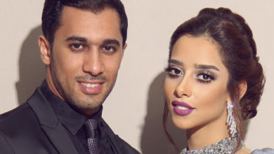 بلقيس تنشر مقاطع فيديو من احتفالها بعيد ميلاد زوجها