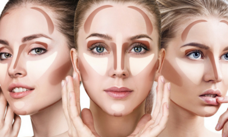 كونتور وكريم أساس من أجل بشرة مضيئة