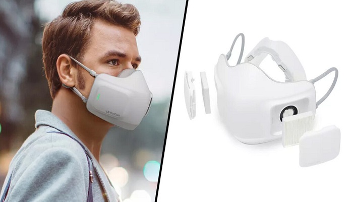 قناع ذكي Puricare Wearable مزود بتقنيات عالية