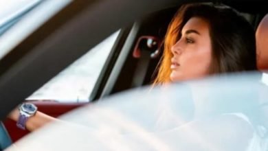 ياسمين صبري وسيارتها حديث السوشال ميديا