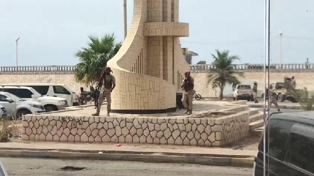تظاهرة ضد سوء الخدمات في حضرموت