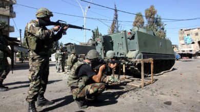 عناصر من الجيش في لبنان