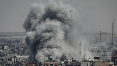 قصف إسرائيلي خلال حرب على غزة