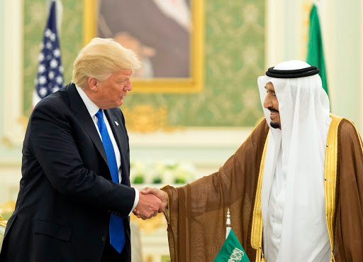الملك سلمان لترامب: السعودية حريصة على حل عادل للقضية الفلسطينية