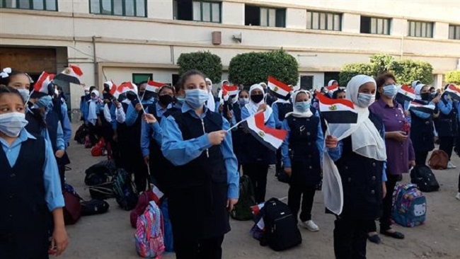 عودة الدراسة في مصر وسط إجراءات احترازية بسبب كورونا
