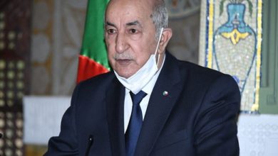 الرئيس تبون دخل الحجر الصحي الطوعي بعد إصابة مسئولين في الرئاسة والحكومة بفيروس كورونا قبل أيام