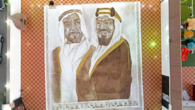 سعودية ترسم أكبر لوحة من القهوة في العالم