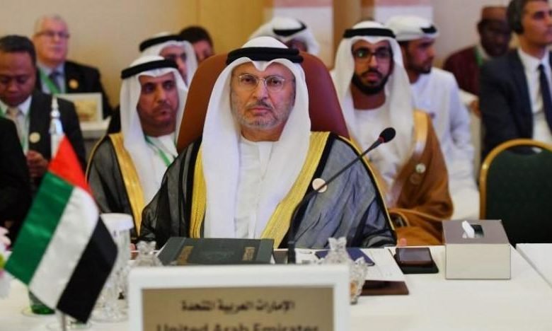 قرقاش: القوات التركية في قطر تزعزع استقرار المنطقة