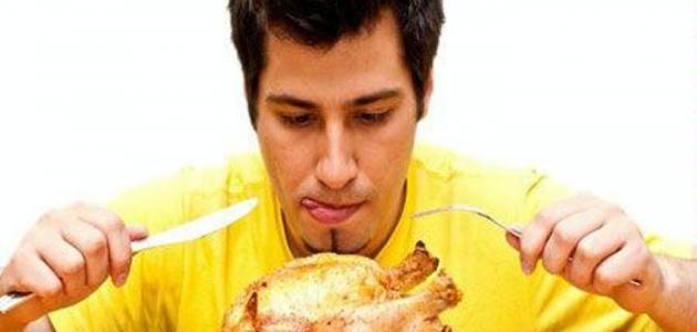 الشعور بالجوع