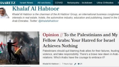خلف الحبتور لا عودة للاجئين الفلسطينيين
