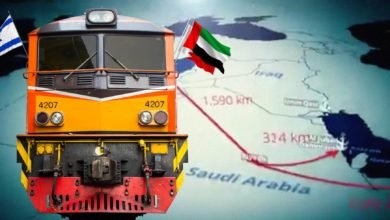 "خط سكة الحديد بين الخليج والبحر المتوسط هو حلم إسرائيل