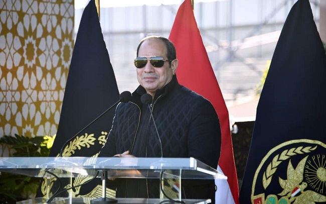 الرئيس السيسي ، جدّد السيسي هجومه على قنوات المعارضة المصرية