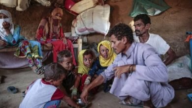 عدد الأشخاص الذين يعانون من هذه الدرجة من انعدام الأمن الغذائي الكارثي يمكن أن يتضاعف ثلاث مرات تقريبا