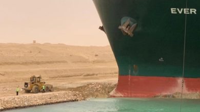 سفينة حاويات قناة السويس