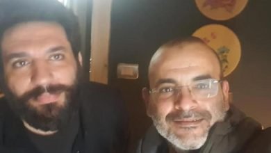حسن الرداد في أول ظهور له بعد وفاة والدته