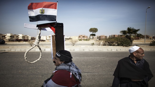 إعدام 9 في مصر في محاكمات جائرة