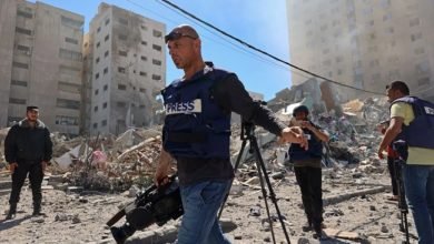 إصابة 170 صحفي فلسطيني خلال العدوان على غزة