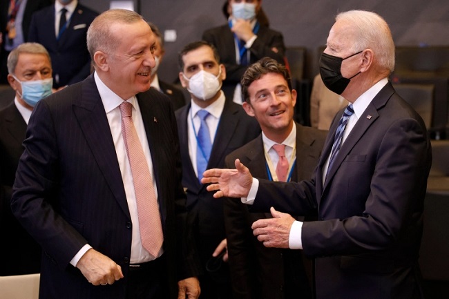 أردوغان وبايدن