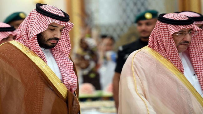 خطر يهدد بن سلمان ، الأمير السعودي المختفي محمد بن نايف