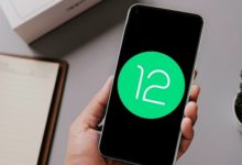 واجهة أندرويد 12