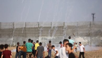 إصابة العشرات في إطلاق النار على متظاهرين في غزة