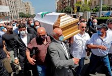 ضحايا انفجار بيروت يقيمون جنازة رمزية لتحقيق العدالة