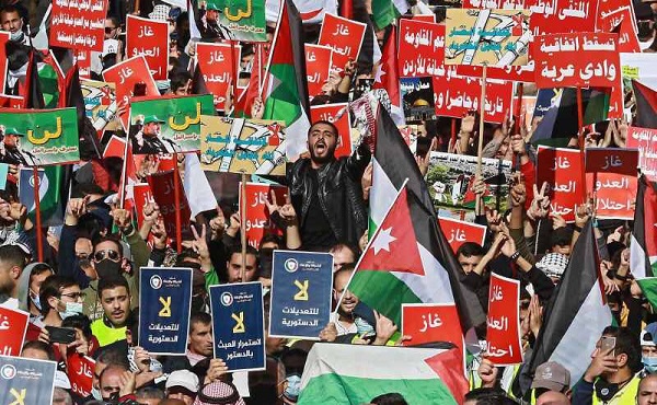 مظاهرات في الأردن