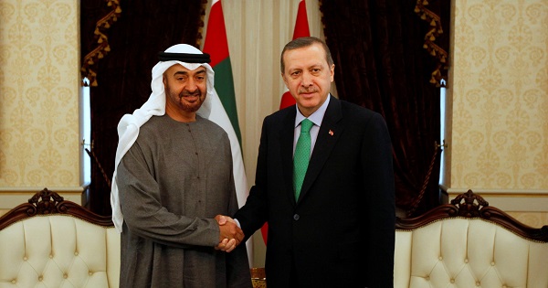 الاستثمار في تركيا ، بن زايد يلتقي أردوغان