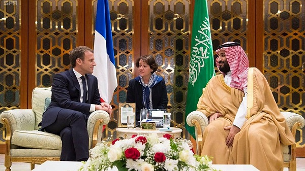 ماكرون في السعودية