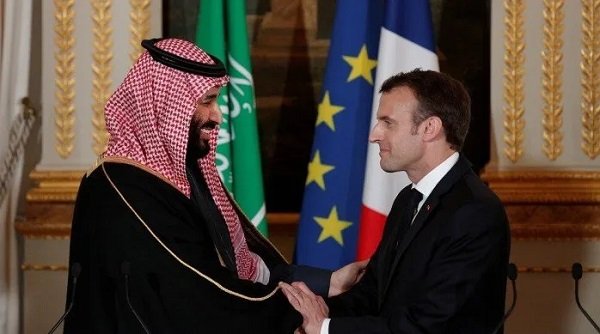 ماكرون في السعودية