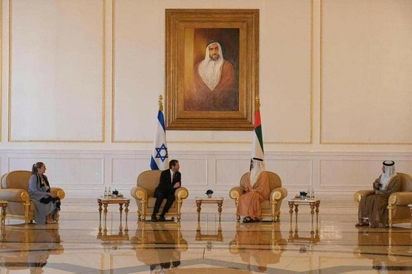 الرئيس الإسرائيلي في الإمارات