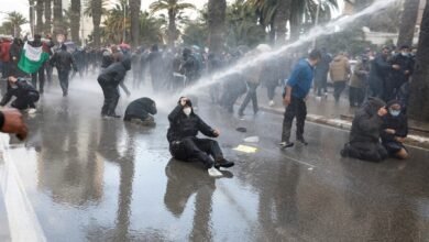 تظاهرات تونس