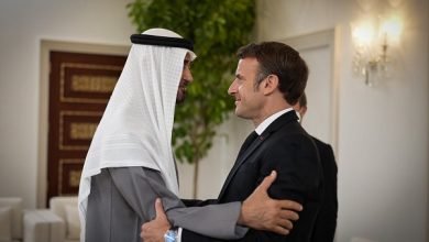 ماكرون و بن زايد