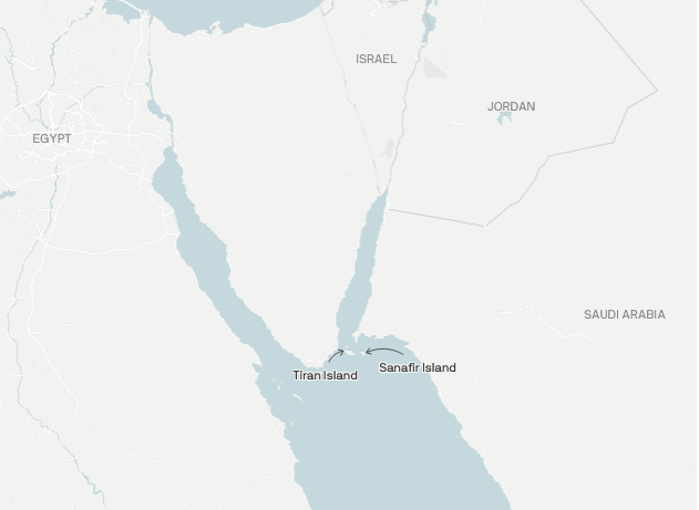 تيران وصنافير