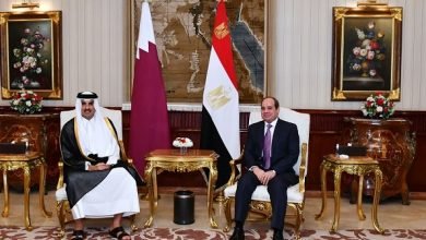 تميم و السيسي