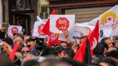 تظاهرات تونس