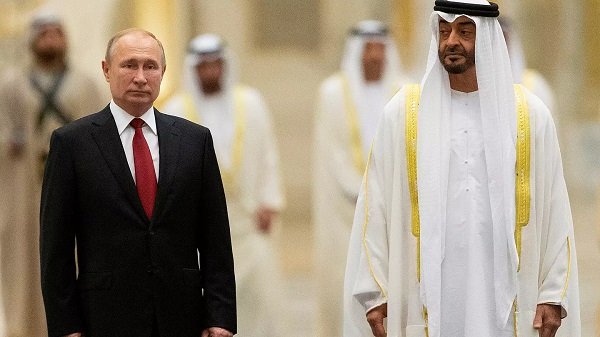 بن زايد في وسيا