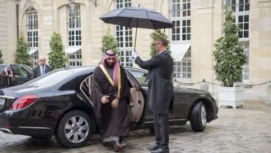 بن سلمان في باريس