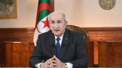 الرئيس الجزائري عبد المجيد تبون